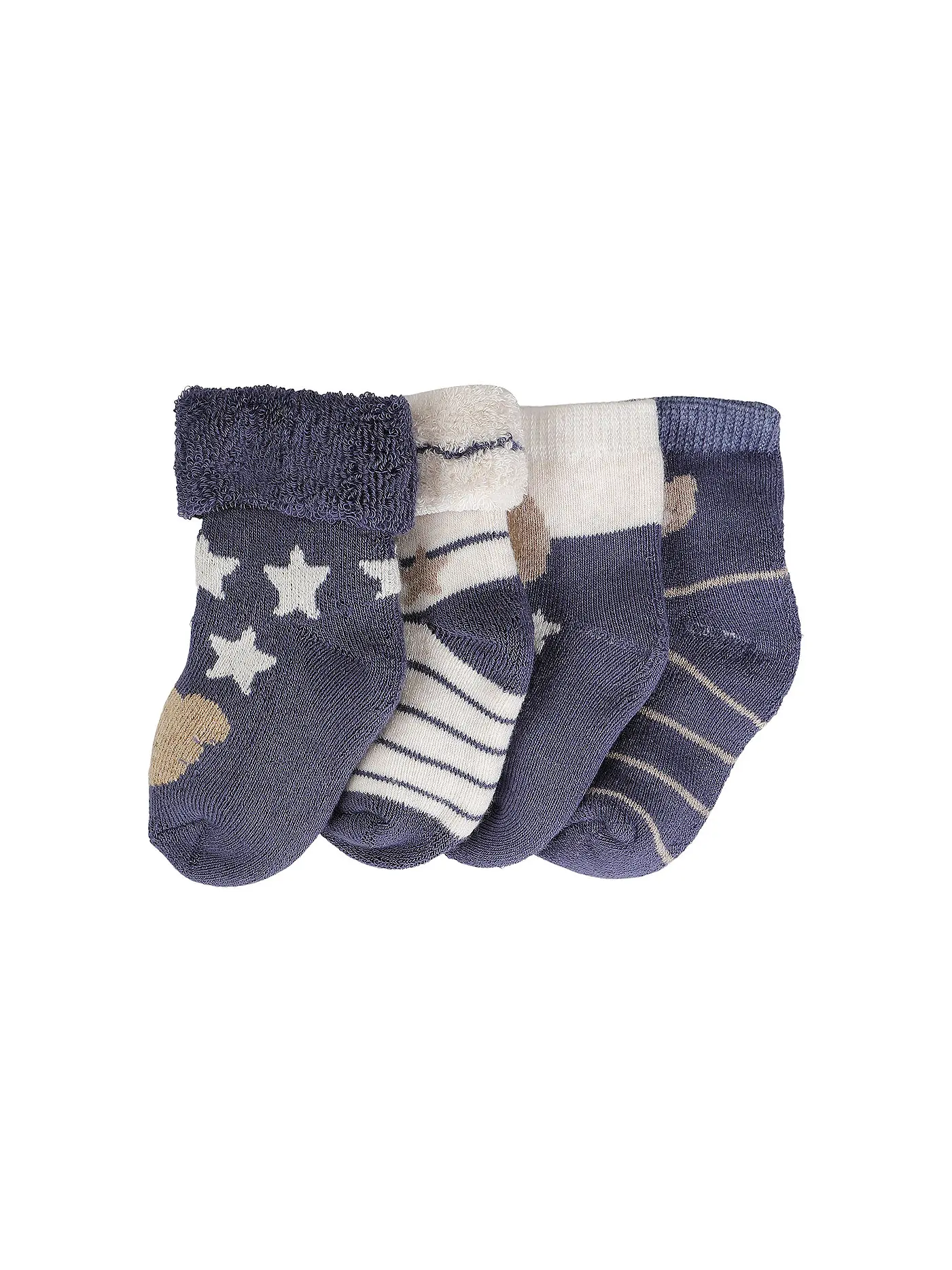 MAYORAL | Baby Socken 4er Pkg blau | 
